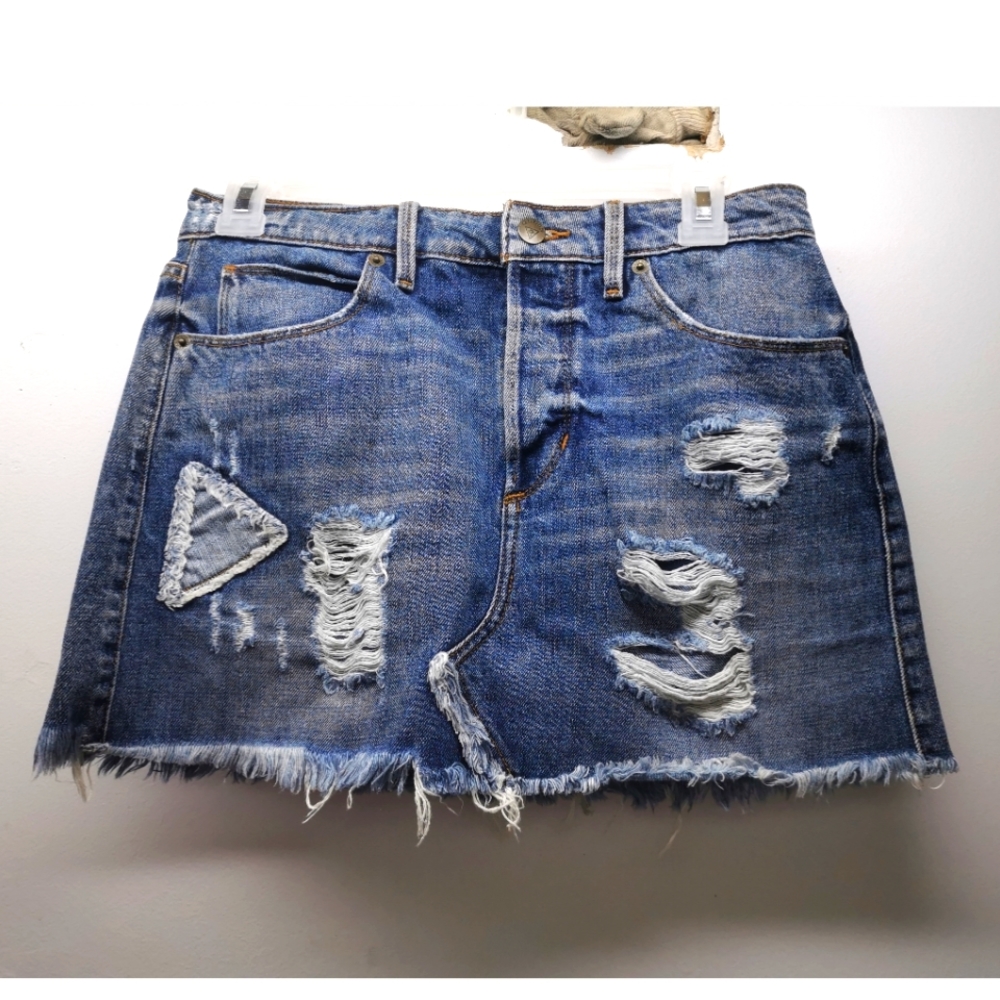 Guess jean skirt
